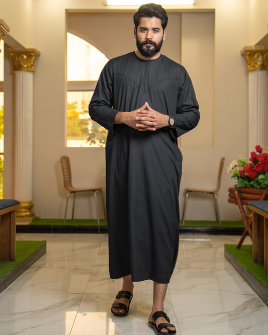 Emirati Black Thobe 